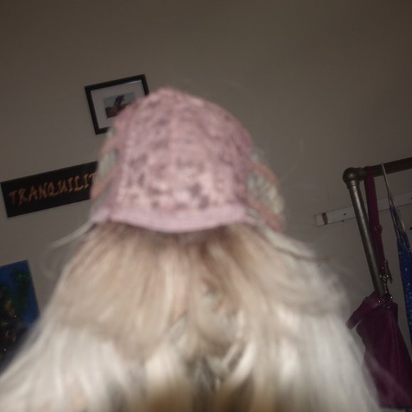 Adorable Blonde human hair blend wig